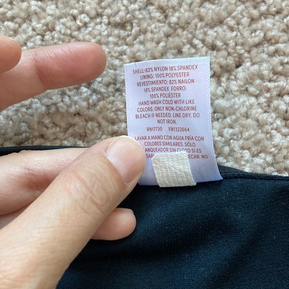 Isabel Maternity High Waist Black Bikini Bottom Maternity Sz Medium - Picture 4 of 4